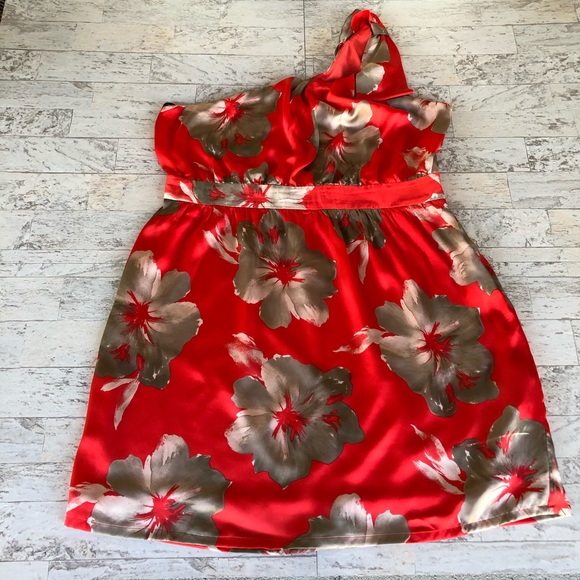 Forever 21+ Tropical Print Dress Size 1X - Picture 9 of 12